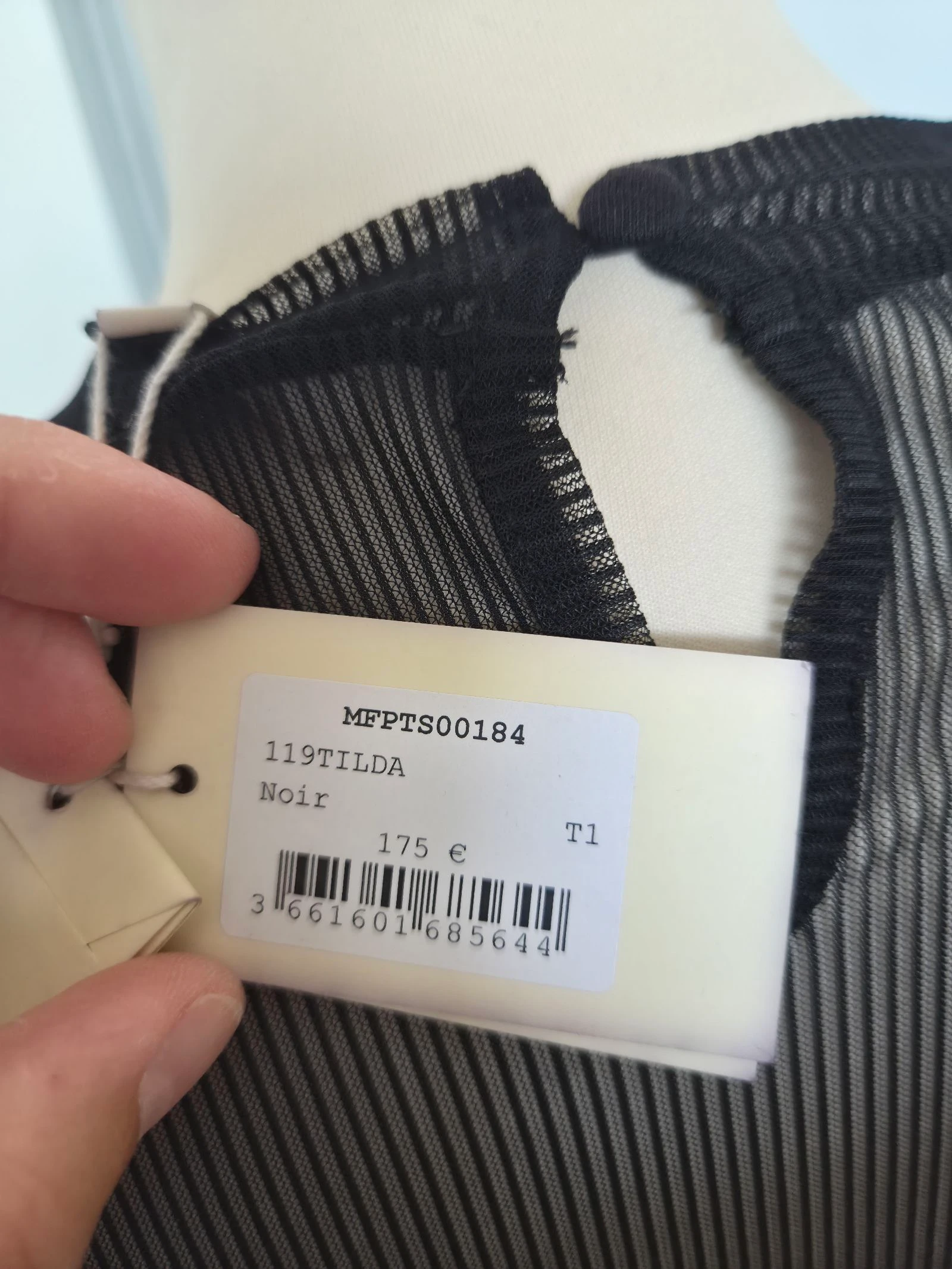 Nieuwe zwarte blouse van Maje Maat 36 – photo 6
